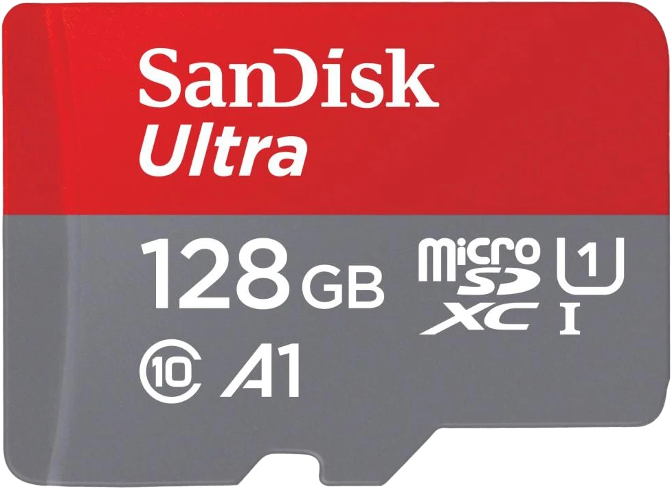 SanDisk microSDXC Ultra 128 GB + Adapter Mobile