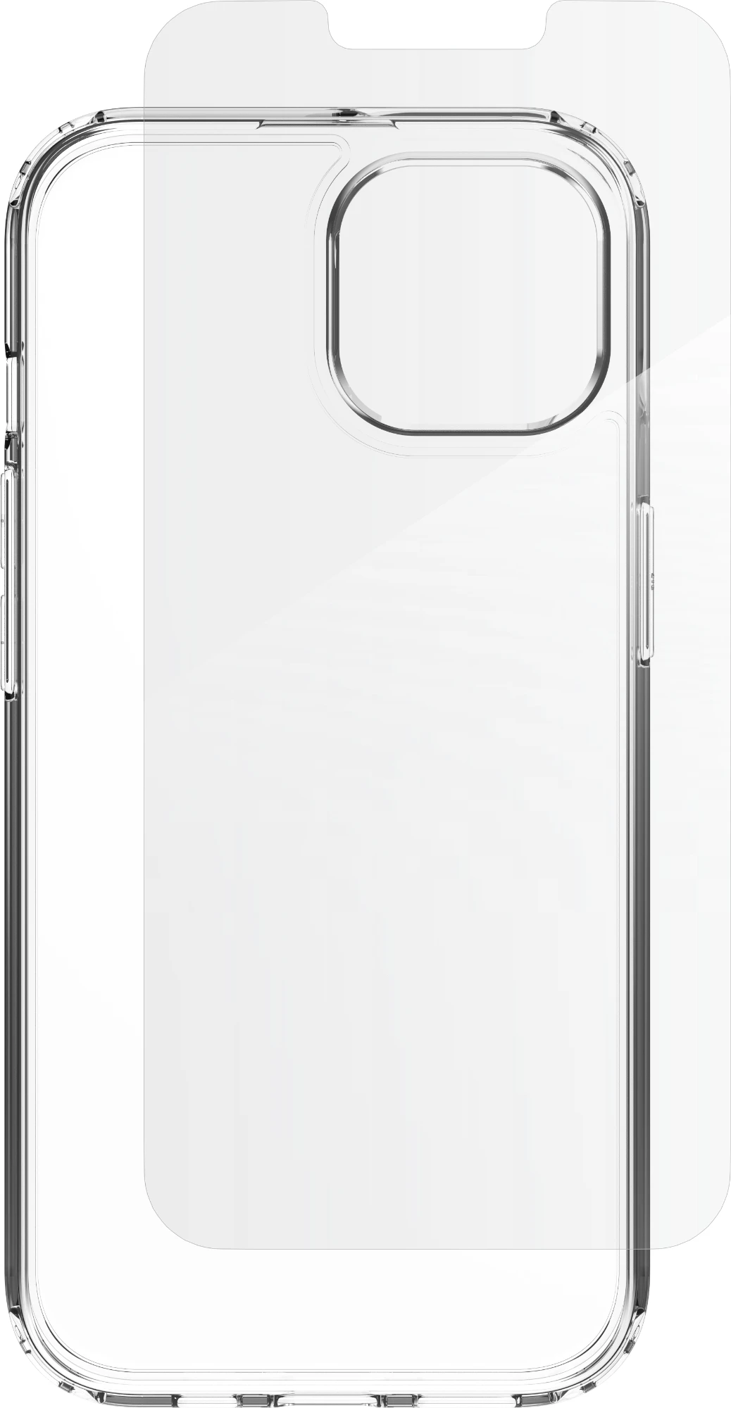 Zagg Defence Bundle Case + Displayschutz iPhone 17e/16e/14/13 Clear