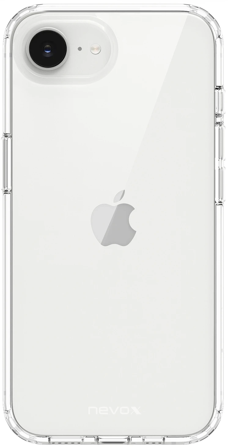 Nevox StyleShell Flex iPhone 17e/16e Transparent
